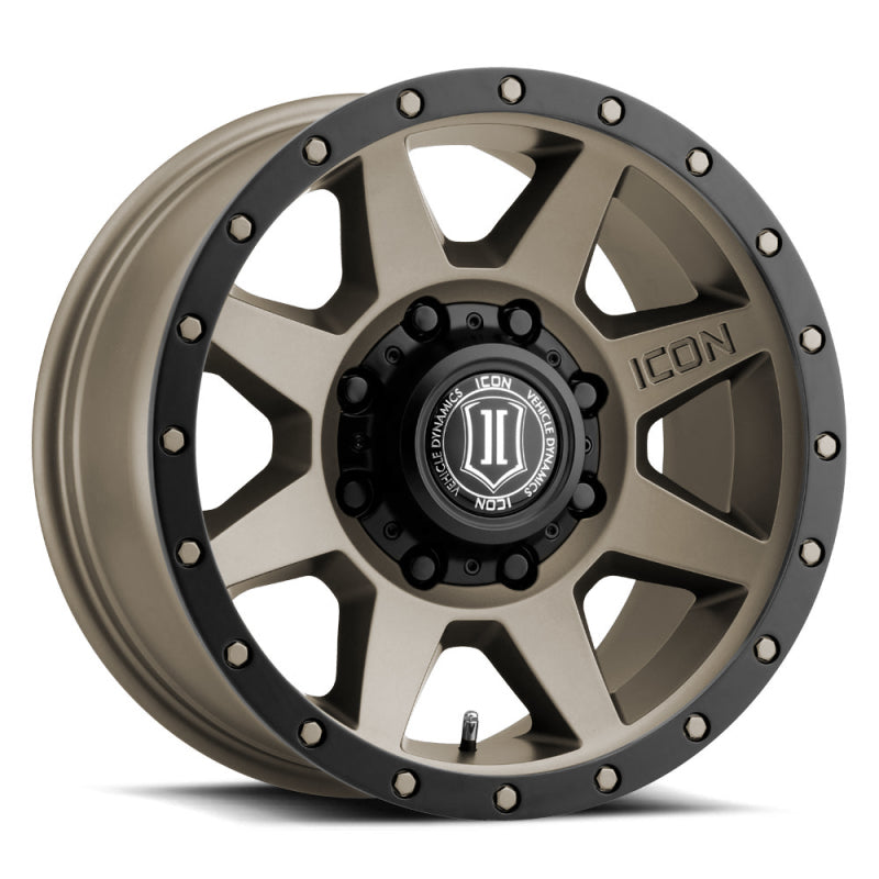 ICON Alloys Rebound HD 18x9 8x180 +12mm 5.5" Backspacing Bronze Wheel - 1818908955BR