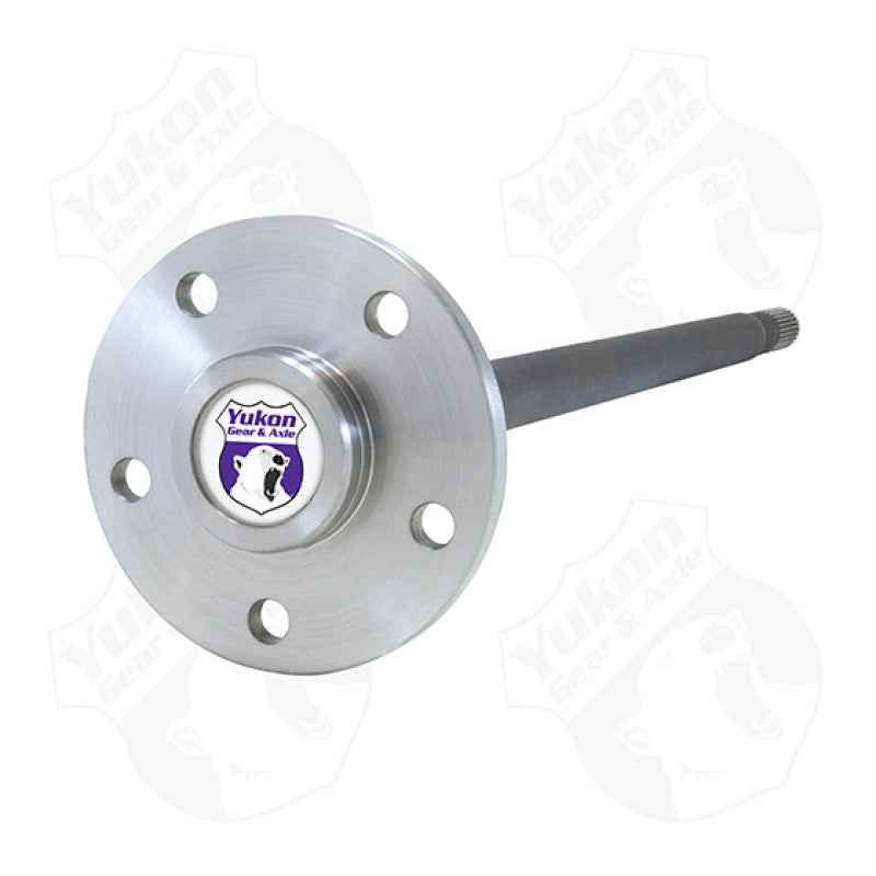 Yukon Gear 1541H Alloy Left Hand Rear Axle For Model 35 (Drum Brakes) w/ A 54 Tooth / 2.7in abs Ring Yukon Gear & Axle