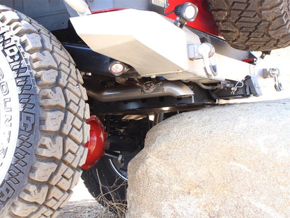 aFe Scorpion Exhaust System, Cat Back Aluminized Hi-Tuck 07-14 Jeep Wrangler JK Unlimited V6 3.6/3.8 aFe