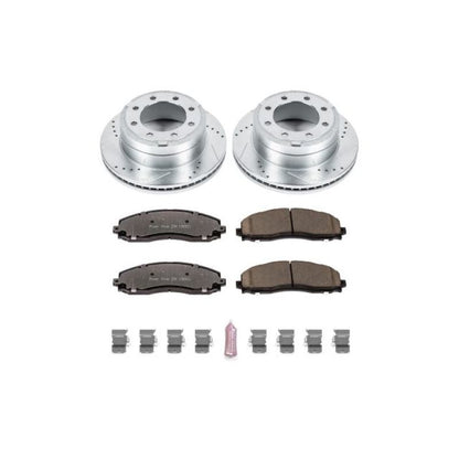 Power Stop 12-19 Ford F-250 Super Duty Rear Z36 Truck & Tow Brake Kit - eliteracefab.com