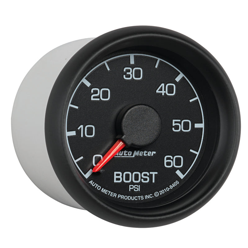 AutoMeter GAUGE; BOOST; 2 1/16in.; 60PSI; MECHANICAL; FORD FACTORY MATCH Ford 1999-2007 - eliteracefab.com