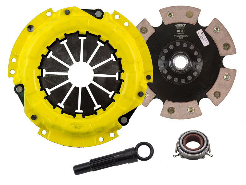 ACT 1991 Geo Prizm Sport/Race Rigid 6 Pad Clutch Kit ACT