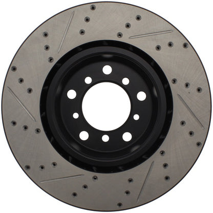 StopTech Slotted & Drilled Sport Brake Rotor - eliteracefab.com