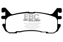 Load image into Gallery viewer, EBC 97-02 Ford Escort 2.0 Greenstuff Rear Brake Pads - eliteracefab.com