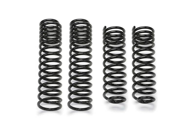 Fabtech 07-18 Jeep JK 4WD 4-Door 5in Front & Rear Long Travel Coil Spring Kit - eliteracefab.com