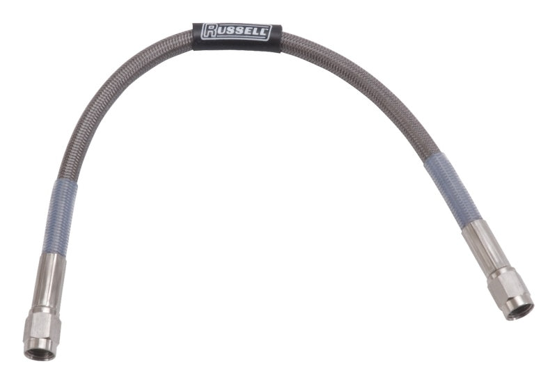 Russell Performance 12in Straight -3 AN Competition Brake Hose - eliteracefab.com
