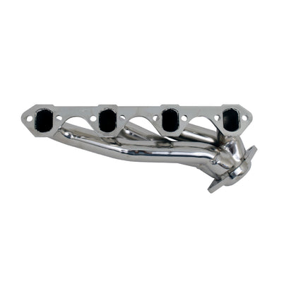 BBK 87-95 Ford F150 Truck 5.0 302 Shorty Unequal Length Exhaust Headers - 1-5/8 Silver Ceramic BBK