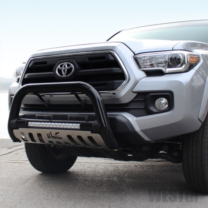 Westin 2005-2015 Toyota Tacoma Ultimate LED Bull Bar - Textured Black Westin