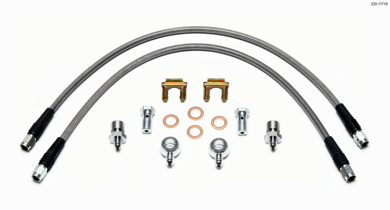 Wilwood Flexline Kit D52 Caliper 20in w/ Banjo 7/16-20 Wilwood