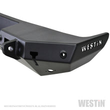 Load image into Gallery viewer, Westin 18-19 Jeep Wrangler JL WJ2 Rear Bumper w/ Sensors (Excl. Wrangler JK) - Textured Black - eliteracefab.com