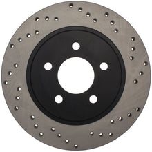 Load image into Gallery viewer, StopTech 05-10 Ford Mustang V6/4.0L / GT V8/4.6L Cross Drilled Left Rear Rotor - eliteracefab.com