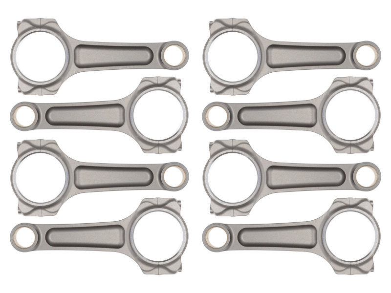 Manley Small Block Chevrolet 6.000in 2.100in Crankshaft I-Beam Connecting Rods - Set of 8