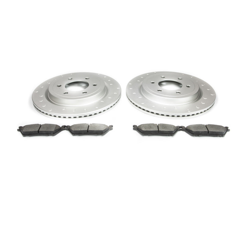 Alcon 19-20 Raptor/ 18-20 F-150 Rear Pad and Rotor Kit (Use with Stock Calipers) w/ Elect Park Brake - eliteracefab.com