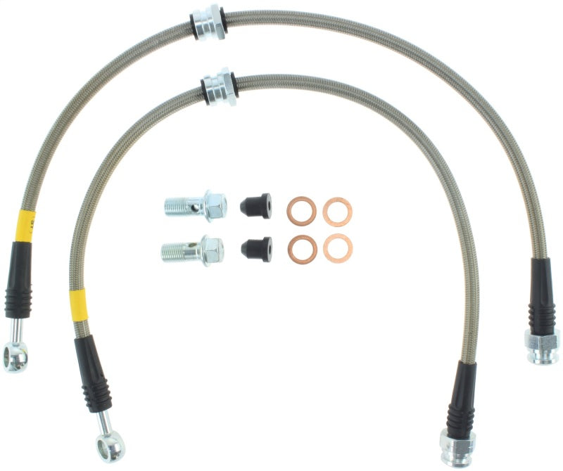 StopTech Stainless Steel Rear Brake lines for Hyundai Tiburon - eliteracefab.com