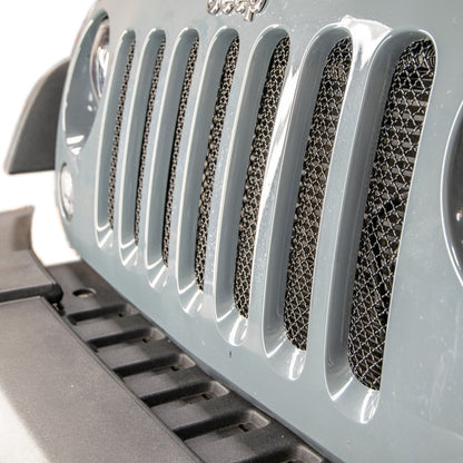 DV8 Offroad 2007-2018 Jeep JK Black Mesh Grille DV8 Offroad