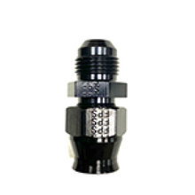 Load image into Gallery viewer, Fragola -6AN Male x 3/8in Tube AN Adapter Fitting Black - eliteracefab.com