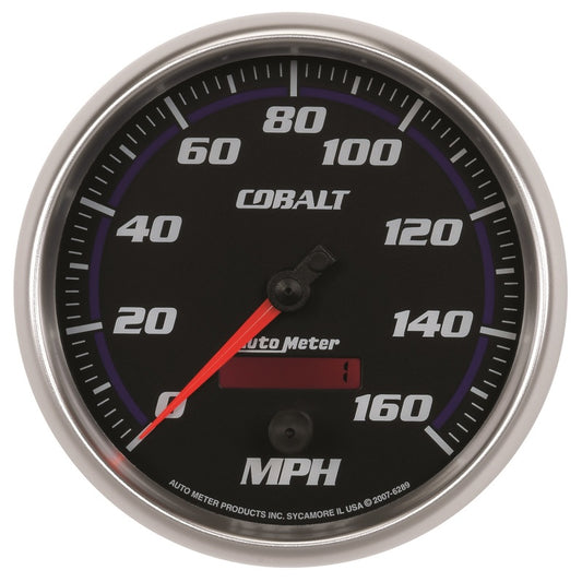 Autometer Cobalt 5in 160mph In-Dash Electronic Programmable Speedometer 6289