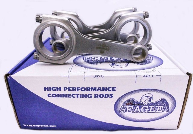 Eagle CRS5571H3D Connecting Rods H-Beam Honda F22a F22b H23a Accord Prelude CL - eliteracefab.com
