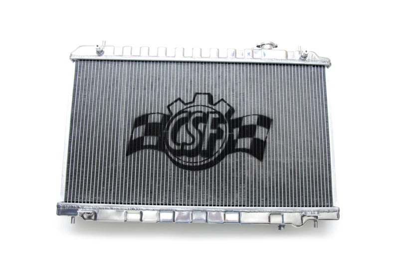 CSF 3329 polished all-aluminum racing radiator for 2003-2006 Nissan 350Z DE manual models