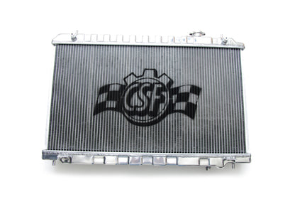 CSF 3329 polished all-aluminum racing radiator for 2003-2006 Nissan 350Z DE manual models