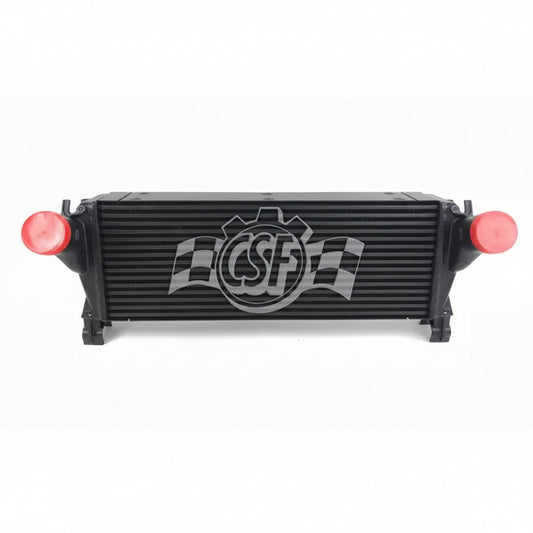 CSF 6098 black aluminum intercooler for 2013-2018 Ram 2500 and 3500 6.7L Cummins trucks