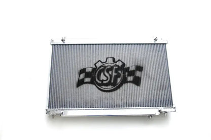 CSF 7022 polished all-aluminum radiator for 2007-2009 Nissan 350Z HR manual models