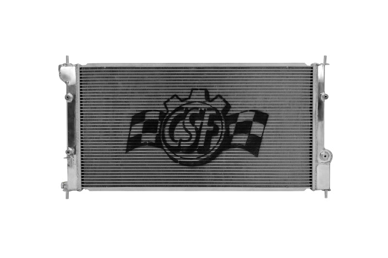 CSF 7050 polished all-aluminum radiator for Scion FR-S, Subaru BRZ, Toyota 86, and GR86