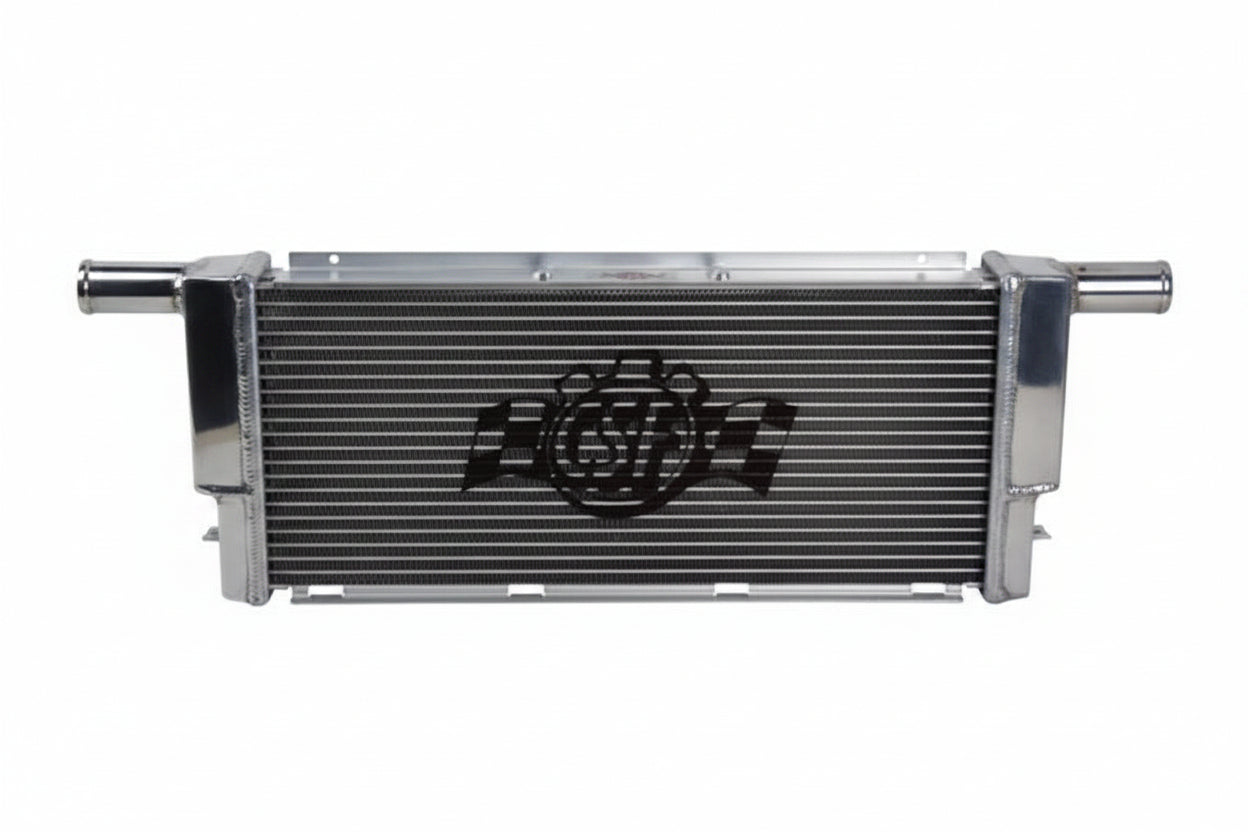 CSF 7060 all-aluminum center auxiliary radiator for Porsche 911, Boxster, and Cayman