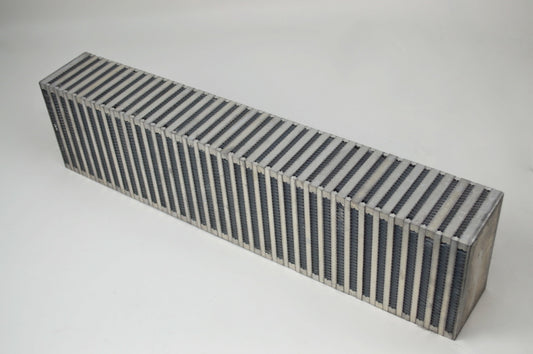 CSF 8053 24x6x3.5 vertical-flow bar-and-plate intercooler core for custom turbo builds