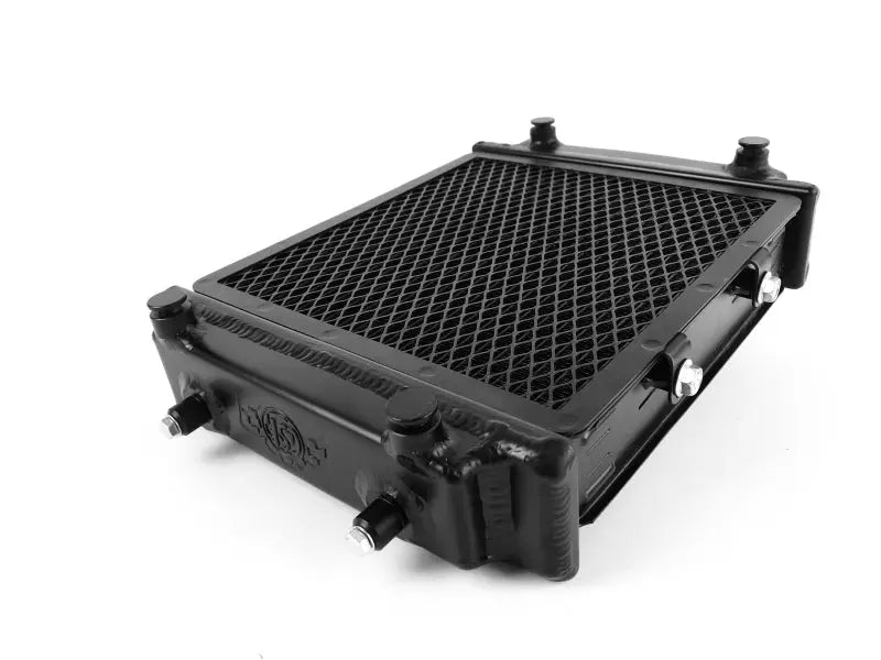 CSF 8132 black quadruple-pass auxiliary radiator for Audi and Volkswagen MQB DSG models