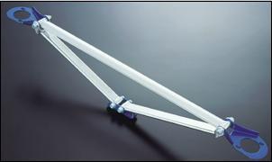 Cusco Strut Bar OS-T Rear S13 240SX - eliteracefab.com