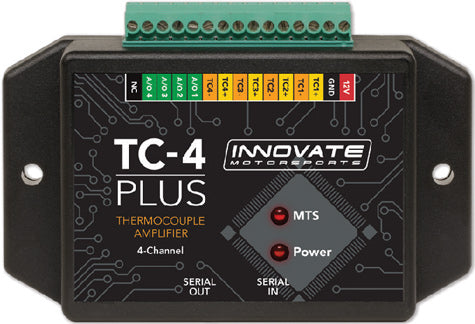 Innovate TC-4 PLUS (4 Channel Thermocouple for MTS) - eliteracefab.com