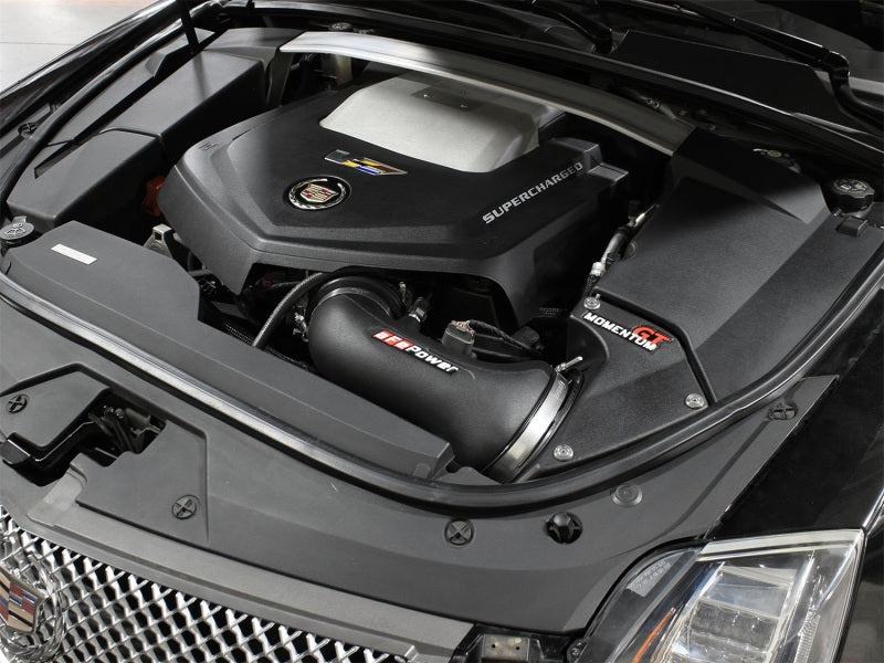 aFe Momentum GT Pro DRY S Cold Air Intake System 09-15 Cadillac CTS-V V8 6.2L (sc) - eliteracefab.com