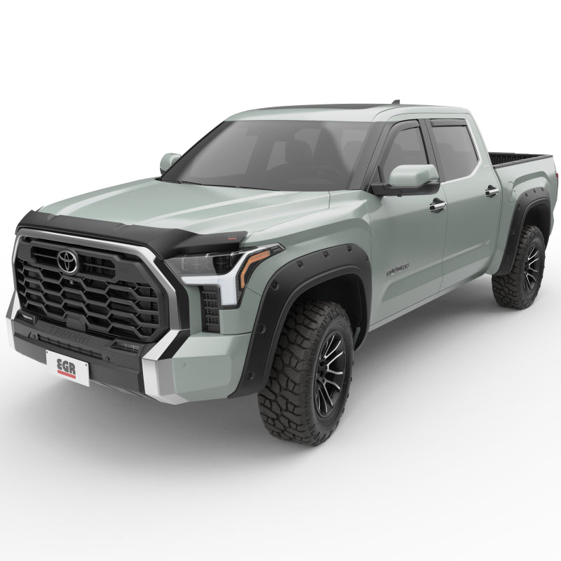 EGR 22-23 Toyota Tundra Superguard Hood Shield - Matte Black - eliteracefab.com