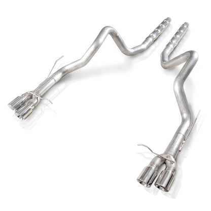 Stainless Works 2013-14 Ford Shelby GT500 3in Catback Retro Chambered Mufflers Resonator Delete Stainless Works