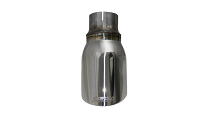 Corsa Single Universal 2.5in Inlet / 4in Outlet Polished Pro-Series Tip Kit CORSA Performance
