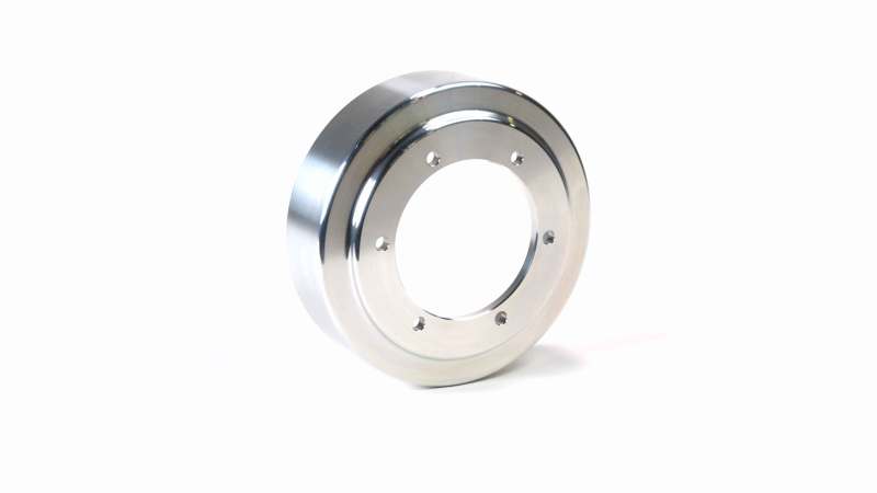 Fleece Performance 13-18 Dodge 2500/3500 Cummins Fan Drive Pulley (Bare Aluminum Finish) Fleece Performance