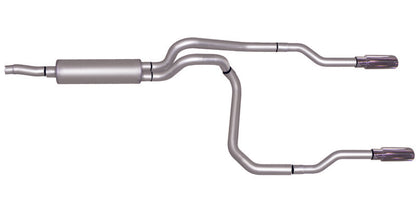 Gibson 02-03 Dodge Dakota SLT 3.9L 2.5in Cat-Back Dual Split Exhaust - Stainless Gibson