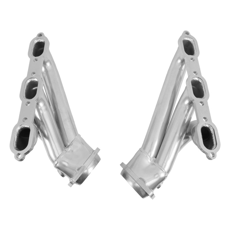 BBK Dodge Challenger Charger 300 V6 3.5 1-5/8 Shorty Headers - Polished Silver Ceramic 06-10 BBK