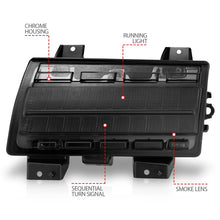 Load image into Gallery viewer, ANZO Wrangler 18-21/Gladiator 20+ LED Side Marker Lights Smoke w Sequential Signal - eliteracefab.com