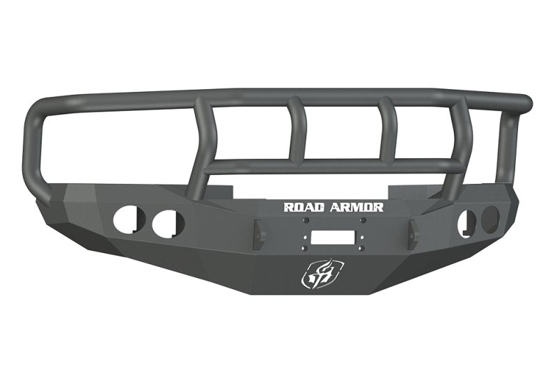 Road Armor 94-96 Dodge 1500/2500 Stealth Front Winch Bumper w/Titan II Guard - Tex Blk Road Armor