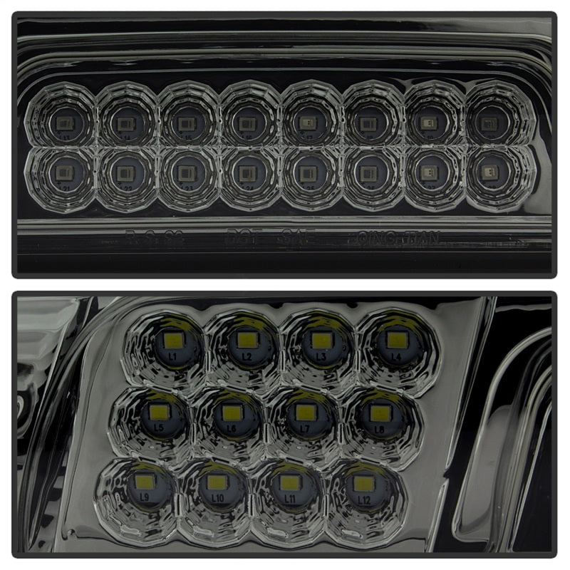 xTune 14-16 Chevrolet Silverado 1500 LED 3rd Brake Light - Smoke (BKL-CSIL14-LED-SM) - eliteracefab.com