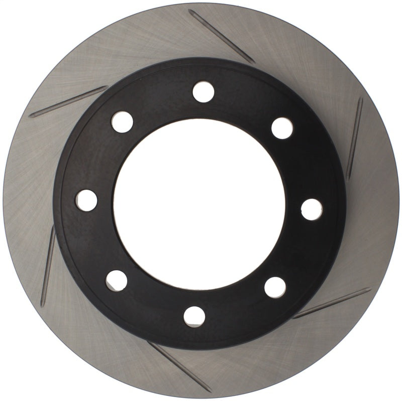 STOPTECH POWER SLOT 00-05 FORD EXCURSION / 01-04 F250 4WD FRONT LEFT SLOTTED ROTOR, 126.65086SL - eliteracefab.com