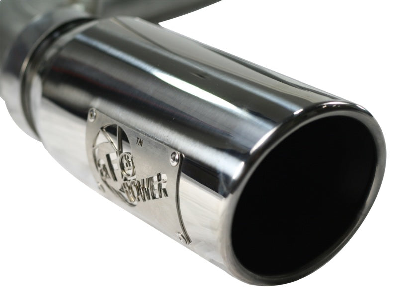 aFe MACHForce XP Cat-Back Exhaust 3in SS w/ Polished Tip 09-12 Dodge Ram 1500 V8 5.7L - eliteracefab.com
