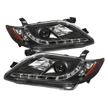 Load image into Gallery viewer, Spyder Toyota Camry 07-09 Projector Headlights DRL Black High H1 Low H7 PRO-YD-TCAM07-DRL-BK - eliteracefab.com