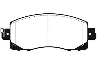 EBC 18+ Subaru Crosstrek 2 Ultimax Front Brake Pads - eliteracefab.com