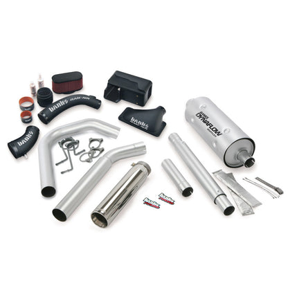 Banks Power 16-17 Ford 6.8L MH-A Stinger Bundle - SS Single Exhaust Left Exit w/ Chrome Tip Banks Power