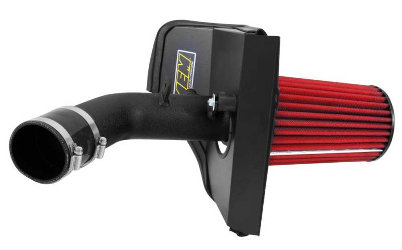 AEM 15-17 Subaru WRX STi 2.5L H4 - Cold Air Intake System - Wrinkle Black - eliteracefab.com