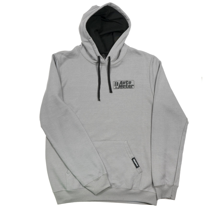 Autometer Gray Competition Pullover Hoodie - Adult Large 0449L