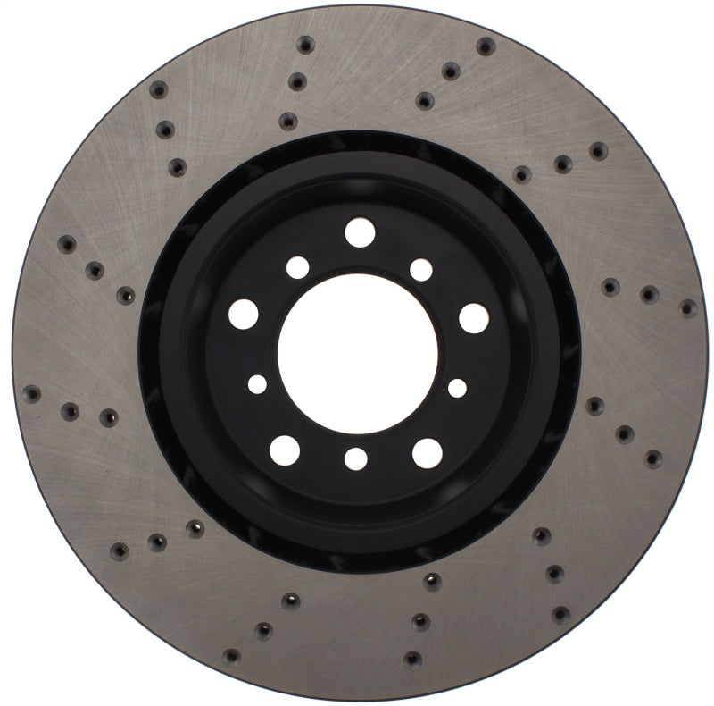 StopTech 01-06 BMW M3 Drilled Left Front Rotor - eliteracefab.com